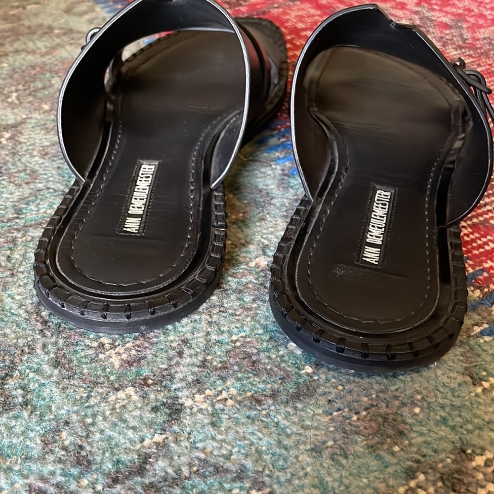 Ann Demeulemeester Black Sandals - Picture 4 of 7